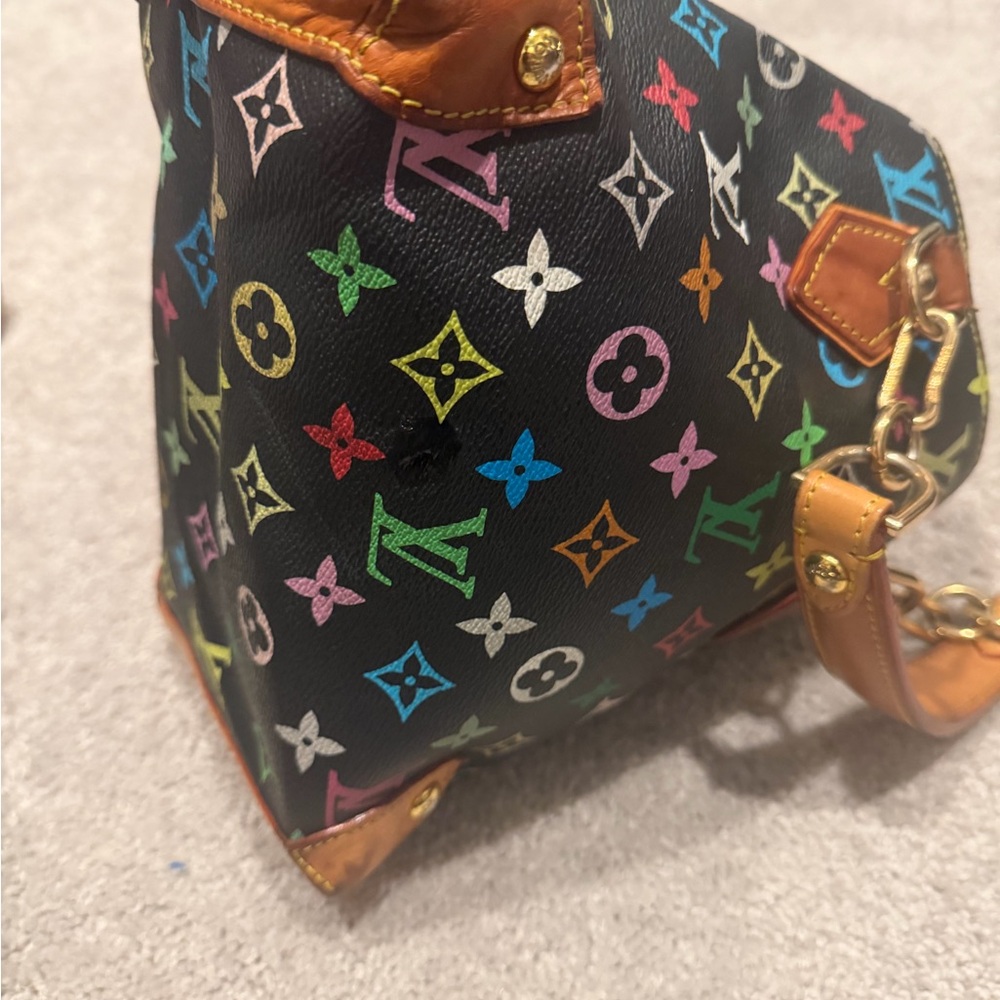 Louis Vuitton Black Multicolor Monogram Shoulder Bag